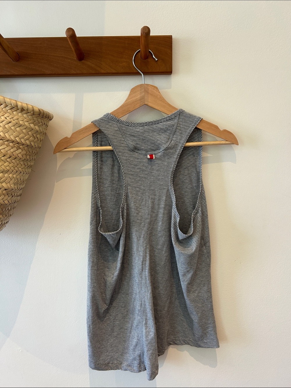 Tracksmith Gray Striped Racerback Tank - Picture 4 of 4